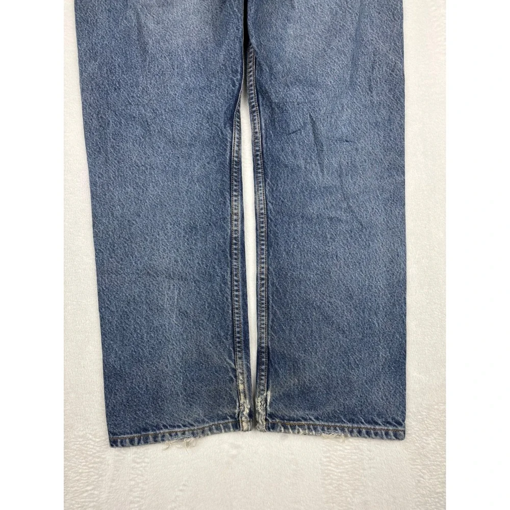 Levi's 505 Men's 36x30 Vintage **Tag Verified w/pics** jeans Distress Blue Denim